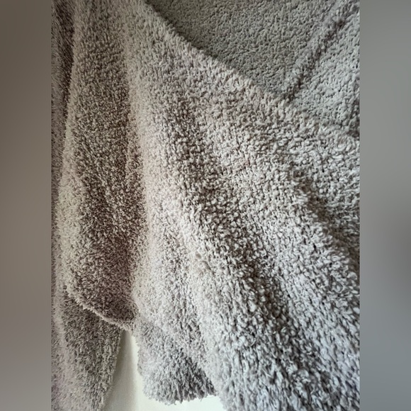 Cozy Wrap Sweater in Light beige - Picture 8 of 10